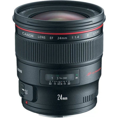 Canon EF 24mm f/1.4L II USM Autofocus Lens