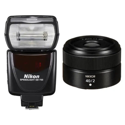 Nikon Z Portrait Kit with Z 40mm f2 Lens and SB700 Flash