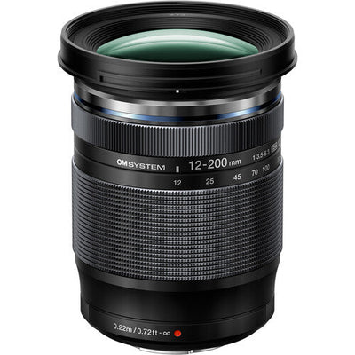 OM System 12-200mm F/3.5-6.3 (Black) Lens