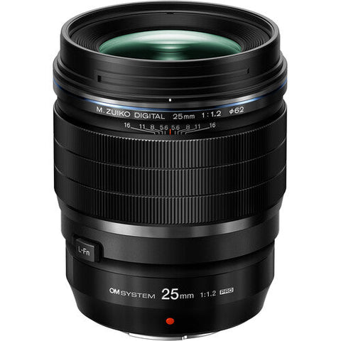 OM System M.Zuiko ED 25mm F1.2 PRO lens