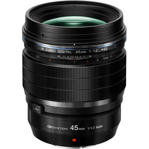 OM System M.Zuiko ED 45mm F1.2 Pro Lens