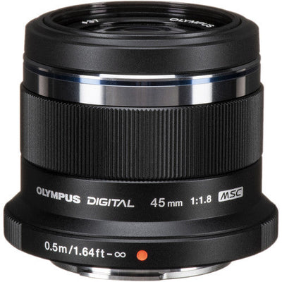 Olympus M.Zuiko 45mm F/1.8 (Black) Lens