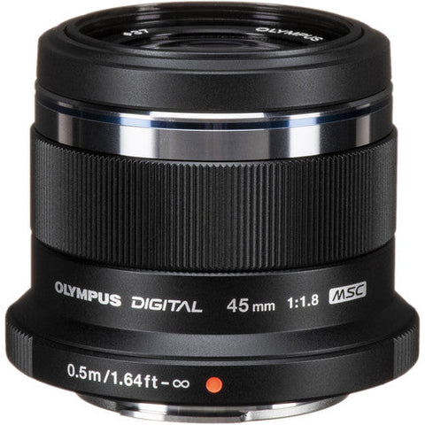 Olympus M.Zuiko 45mm F/1.8 (Black) Lens