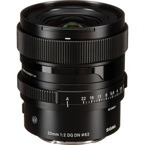 Sigma 20mm F2 DG DN Contemporary Lens (Sony E)