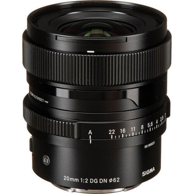 Sigma 20mm F2 DG DN Contemporary Lens (Sony E)